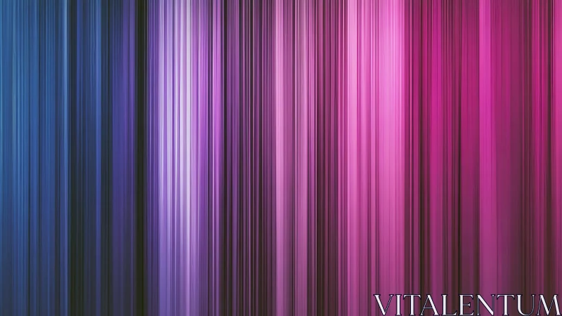 Vertical gradient stripes in blue to pink digital pattern.