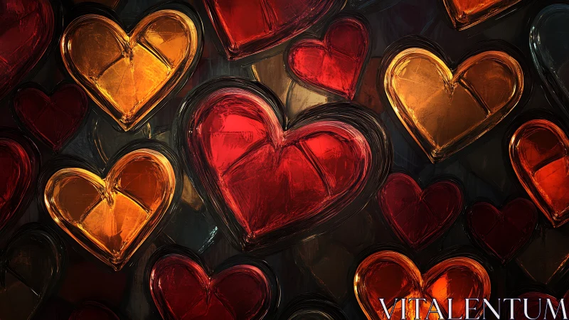 Neon Hearts Glow With Warmth and Love