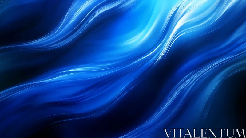 Dynamic blue light streams form fluid wavefront gradients in motion