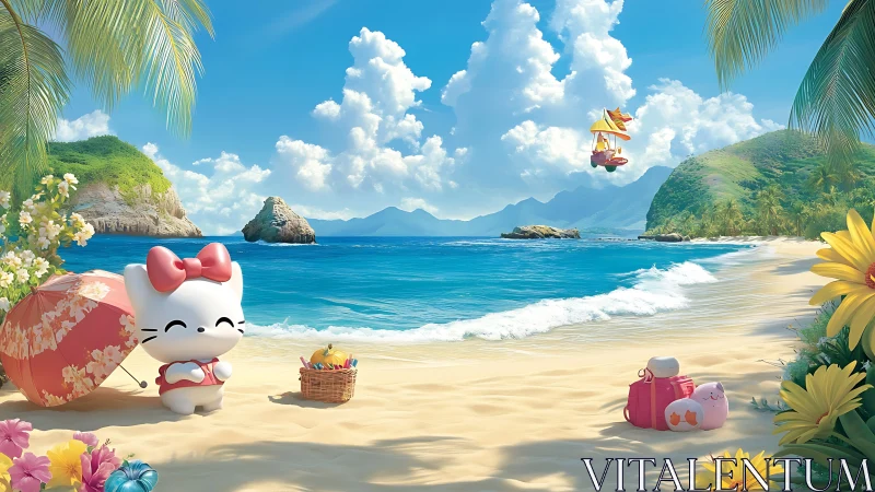 Hello Kitty's Tropical Beach Adventure.