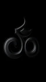 Three-Dimensional Spiral Symbolism with Curved Volumetric Geometry