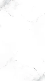 White marble background with subtle grey veining texture.