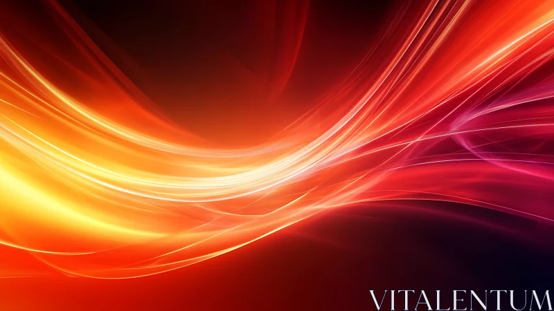 Solar flare ribbons sweep across a molten digital horizon.