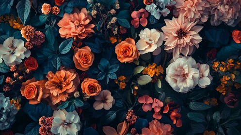 Garden Dreams in Jewel Tones.