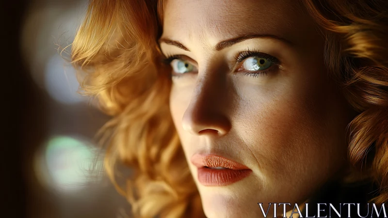 Close portrait renders detailed face with shallow focus