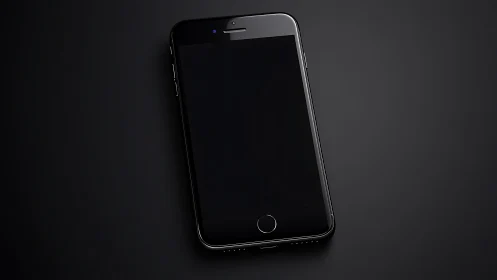 Sleek Smartphone in Moody Light Stands Out Beautifully