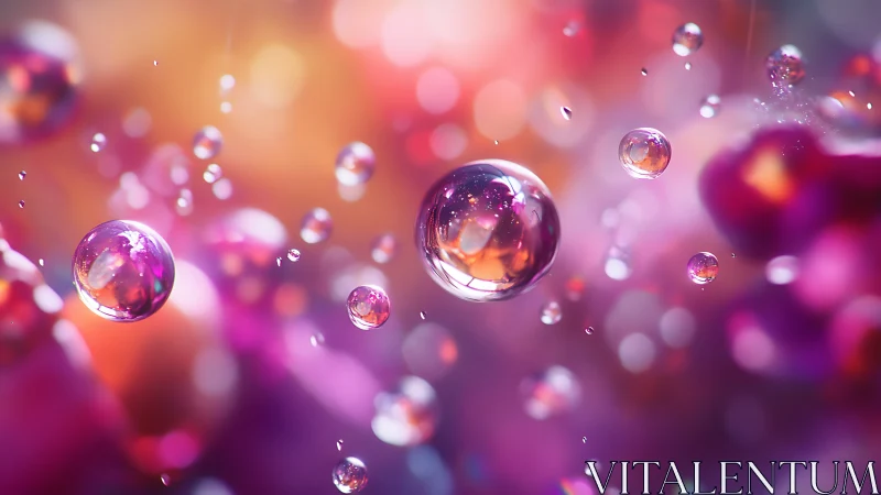 Prismatic dream bubbles drifting through neon stardust haze.