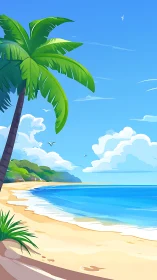 Paradise Beckons: Where Palm Fronds Whisper Ocean Dreams