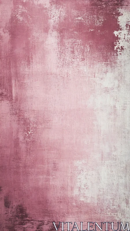 Textured rose gradient background with distressed brushwork.