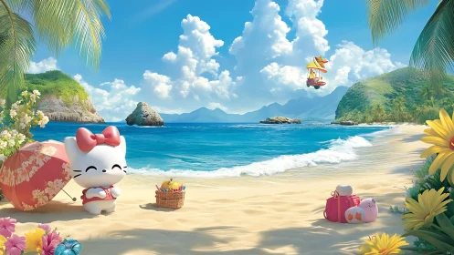 Hello Kitty's Tropical Beach Adventure.