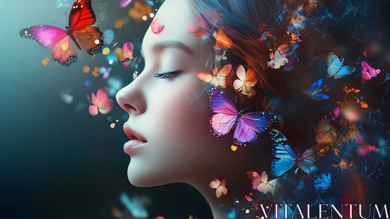 Dreaming in butterflies and light-kissed quiet magic.