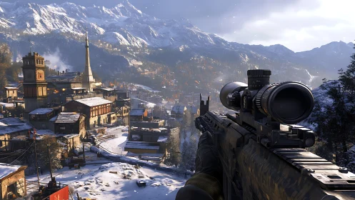 Alpine Adventure Awaits Through a Sniper's View