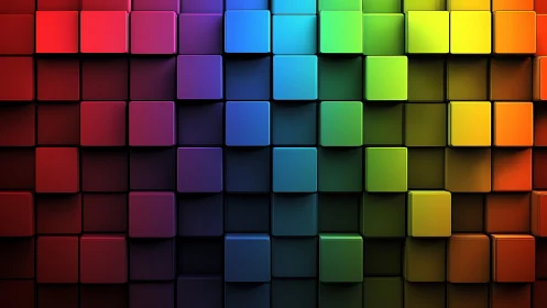 Chromatic voxel matrix with depth-graded spectral cubes.