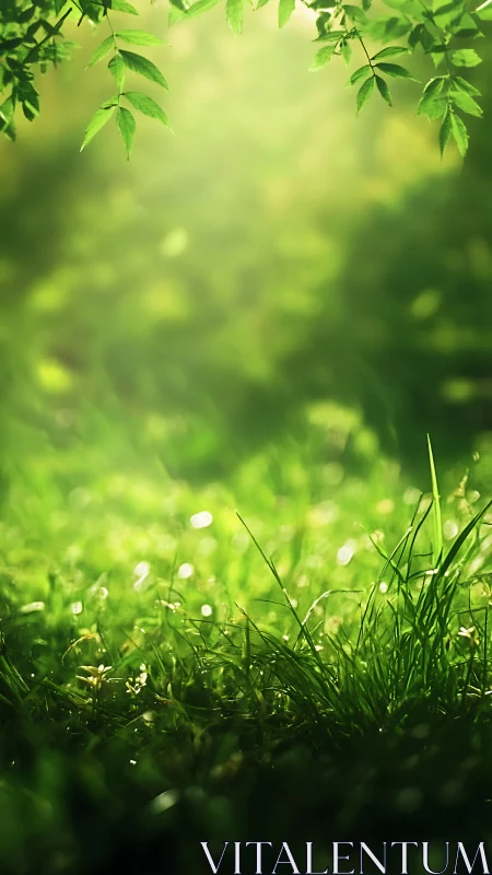 Bokeh-Layered Vegetation Study with Depth Field Gradient.