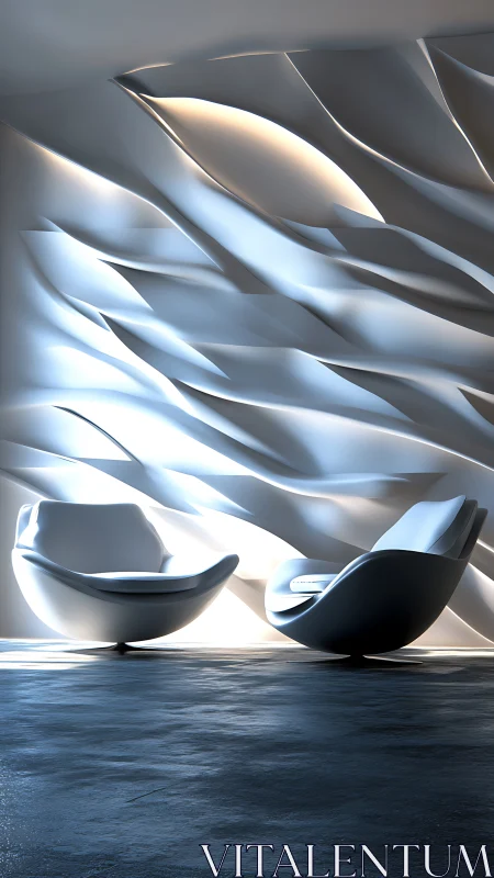 High-Gloss Sculptural Forms: Parametric Surface Rendering with Dynamic Illumination