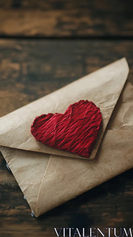 Red Heart Letter: A Love Note to Remember.