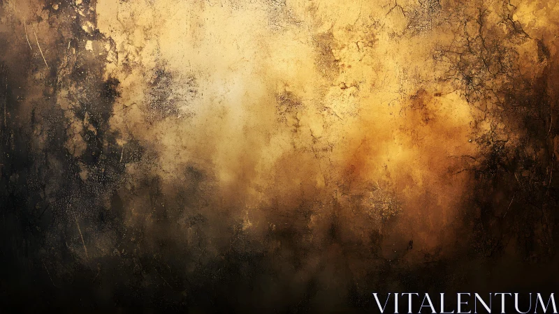 Grungy golden brown textured wall background in abstract style.
