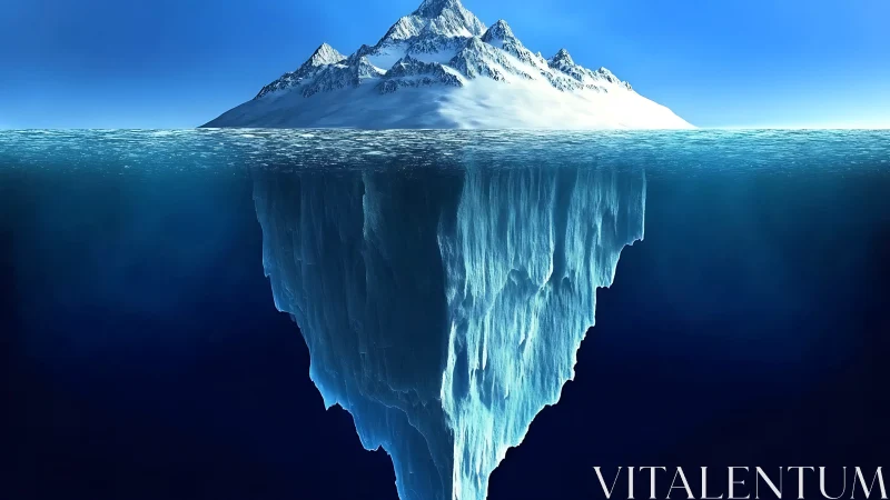 Submerged Alpine Peak: Cross-Section Stratification Analysis.