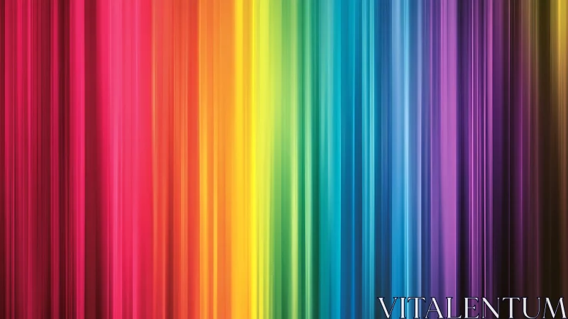 Vertical spectrum bands in continuous color gradient pattern.
