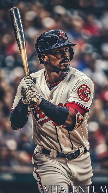 Right-handed batter in pre-swing rotational loading phase.