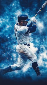 Slugger carves a bright comet trail through electric cosmos