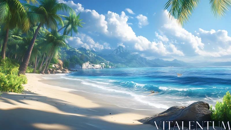 Tropical Paradise Cove Awaits Discovery by Azure Tides.