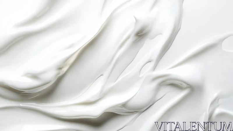 Smooth creamy white abstract texture in soft minimalist style.