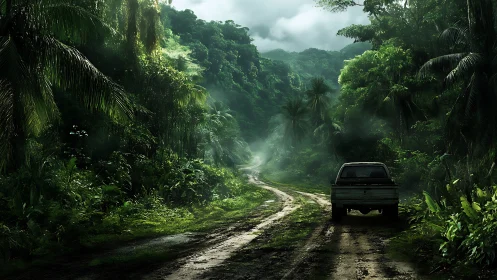 Jungle Expedition Through Verdant Wilderness Trail.