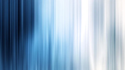 Abstract vertical blue and white gradient lines digital background.