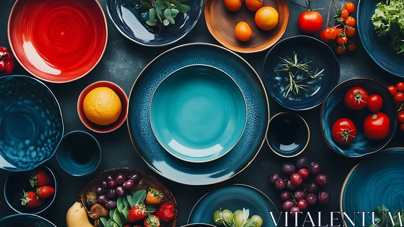 Colorful ceramic bowls and fresh produce invite joyful cooking