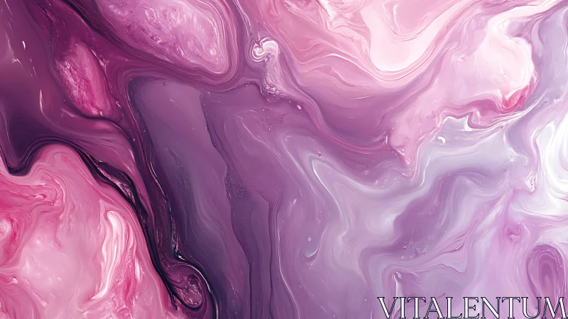 Candy nebula currents pour soft violets through liquid light