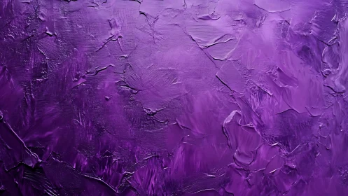 Velvet violet tides swirl across thick textured canvas. Period.