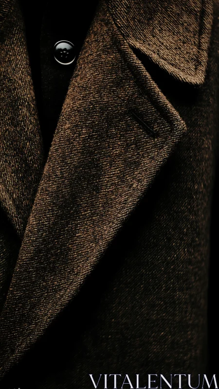 Textured Fabric With Button Detail