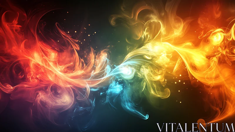 Luminous Collision: Fire and Ice Energy Meeting.