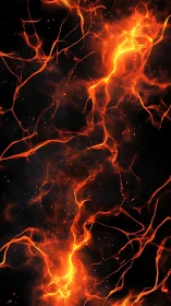 Luminescent Neural Filaments: Dynamic Electromagnetic Energy Discharge Pattern