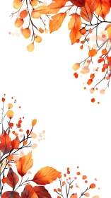 Fireleaf margins framing a bright autumn whispering page.