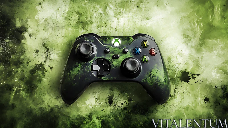 Emerald Pulse: Gaming Meets Digital Tempest.