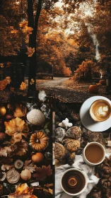 Cinnamon fog mornings, pumpkin paths, and cappuccino whispers.