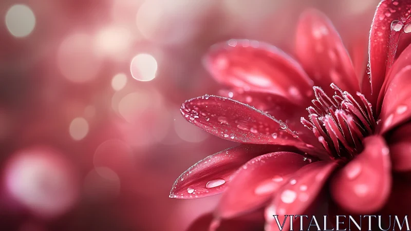 Petals Kissed by Morning Dew.