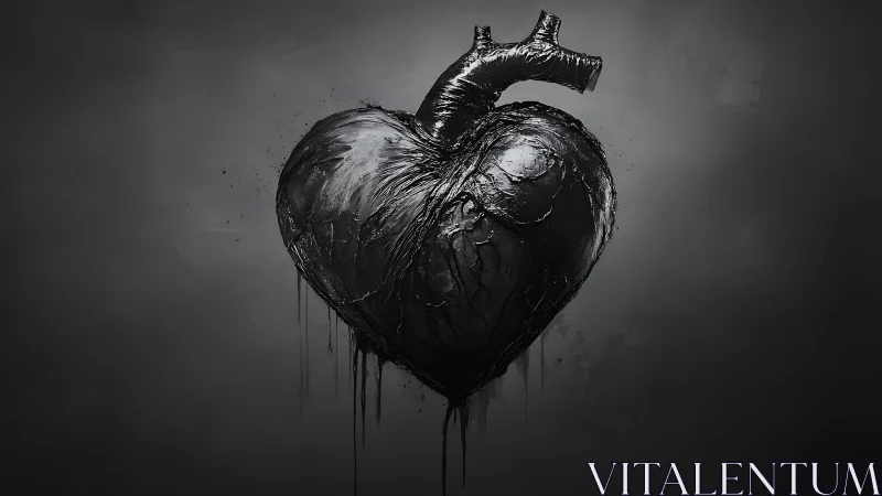 Mechanical Heart Bleeds Midnight Ink.