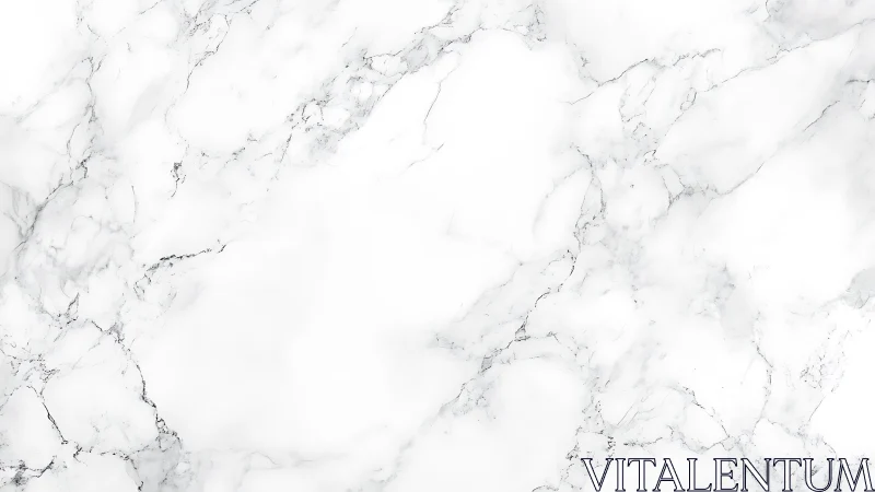 White marble surface exhibits light grey veining pattern
