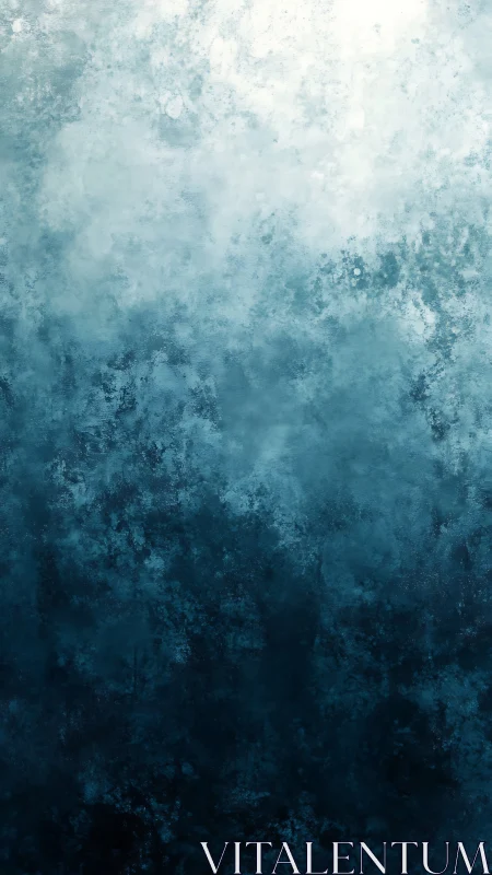 Vertical gradient texture transitions from light to dark blue tones