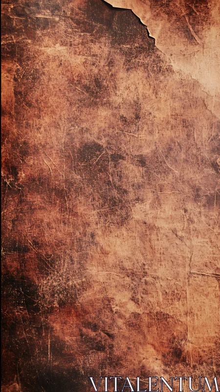 Worn brown textured surface with distressed grunge marks.