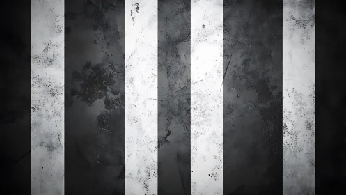 Weathered monochrome stripes quietly rehearse urban drama