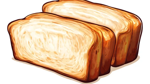 Sliced Bread Illustration