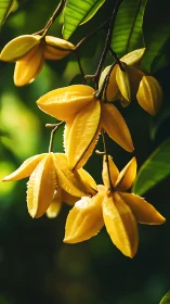 Golden Clusters Cascade Down Dark Branches