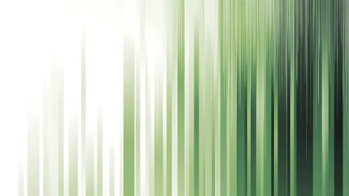 Vertical Green Gradient Lines Abstract Digital Art Background.