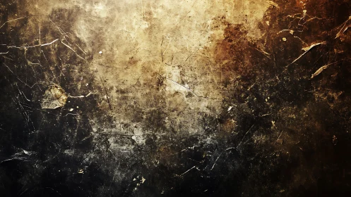Scratched grunge surface with dark and light texture field.