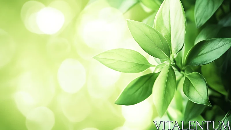 Sunlit basil leaves quietly rehearse a soft green crescendo