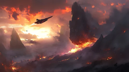 Starfighter Squadron in Volcanic Apocalypse.